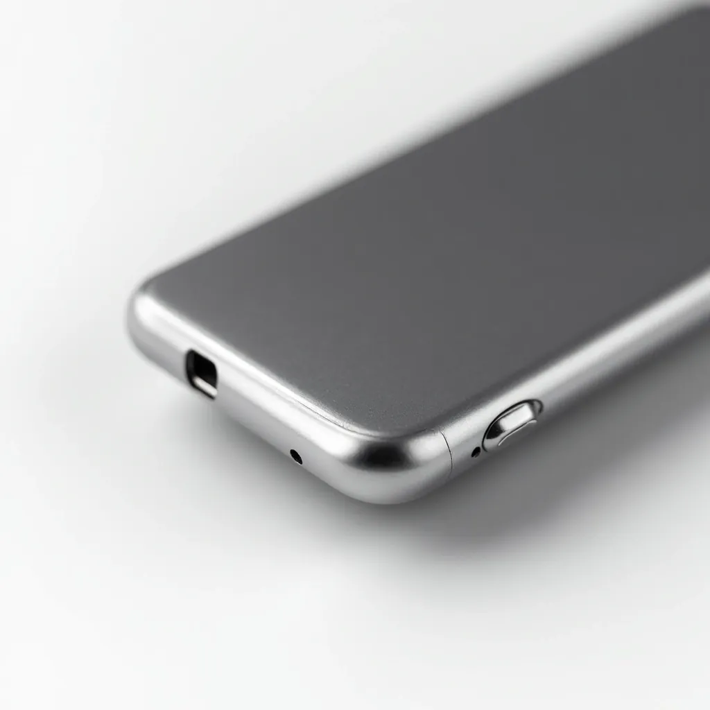 Close-up detail of stainless steel quick-release connector mechanism, showing threaded anchor points and polished metal finish, professional product photography with neutral background
